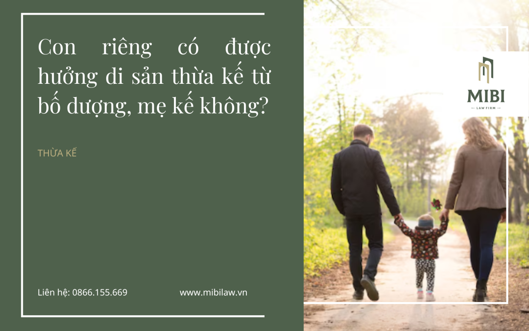 thừa kế con riêng cha dượng