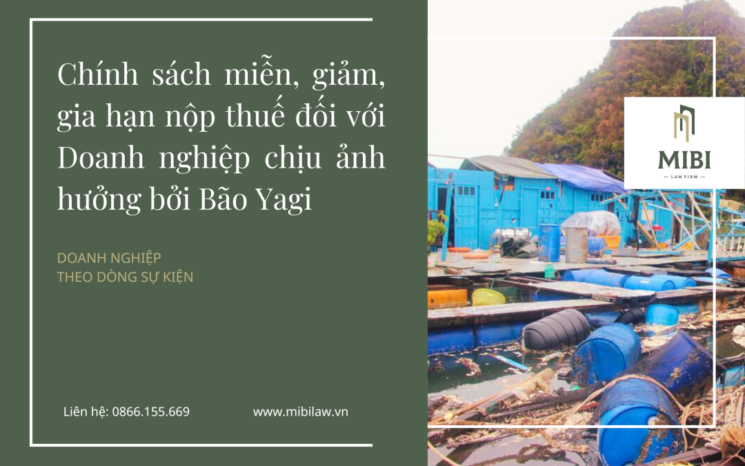 gia hạn nộp thuế - bão Yagi