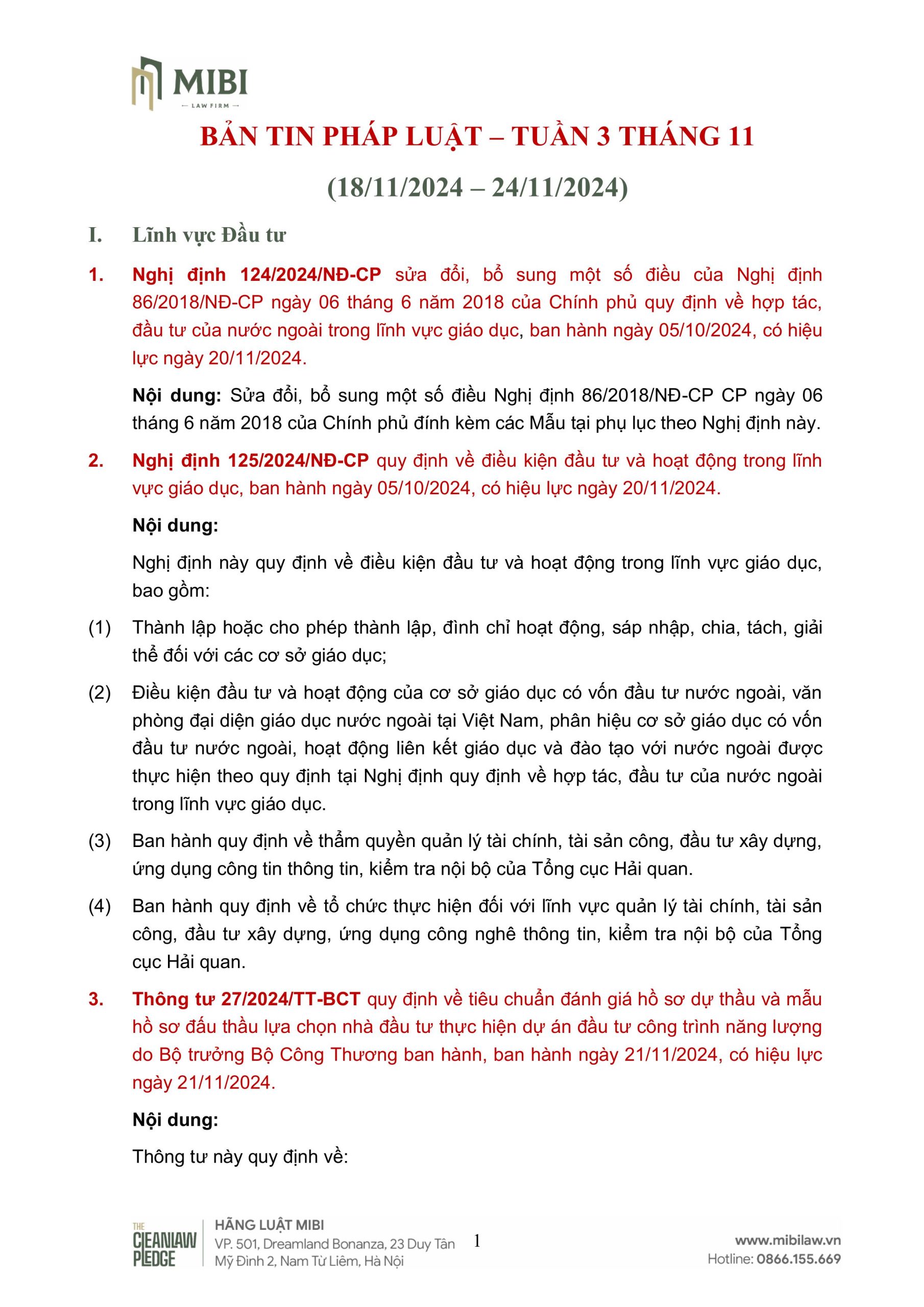 24.11.25 [MIBI] Bản tin pháp luật tuần 3 tháng 11