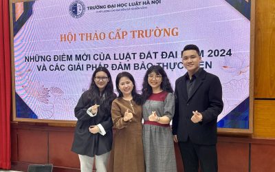 Hội thảo khoa học cấp Trường: Những điểm mới của Luật Đất đai năm 2024 và các giải pháp đảm bảo thực hiện