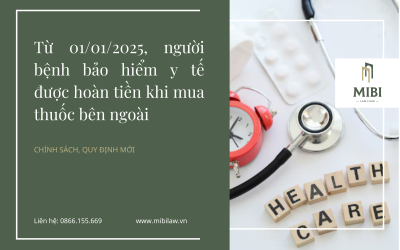 NEW – Từ 01/01/2025, người bệnh bảo hiểm y tế được hoàn tiền khi mua thuốc bên ngoài
