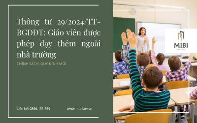 Thông tư 29/2024/TT-BGDĐT: Giáo viên được phép dạy thêm ngoài nhà trường