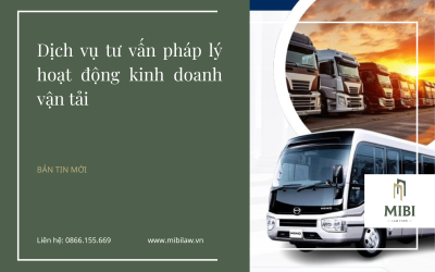 Dịch vụ tư vấn pháp lý hoạt động kinh doanh vận tải