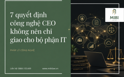 7 quyết định công nghệ CEO không nên chỉ giao cho bộ phận IT
